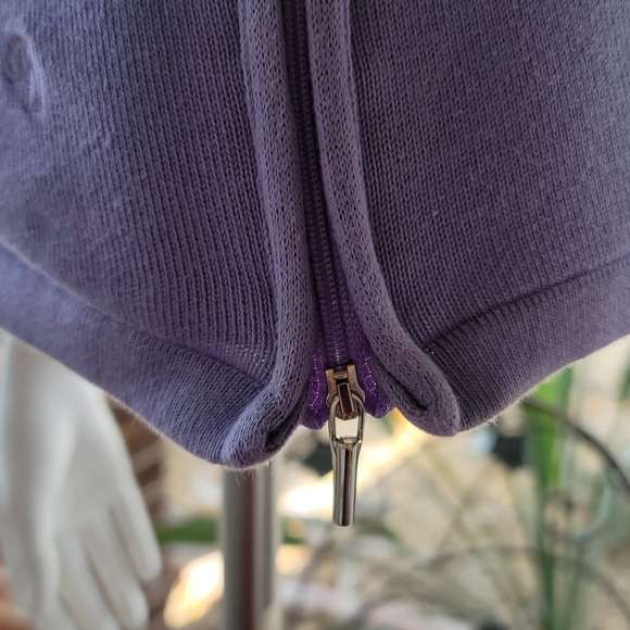 Babe Didrikson Slant Side Zip Sleeveless Tank Top - Picture 3 of 8